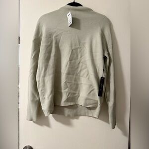 Tahari Light Green Cowl Neck Sweater